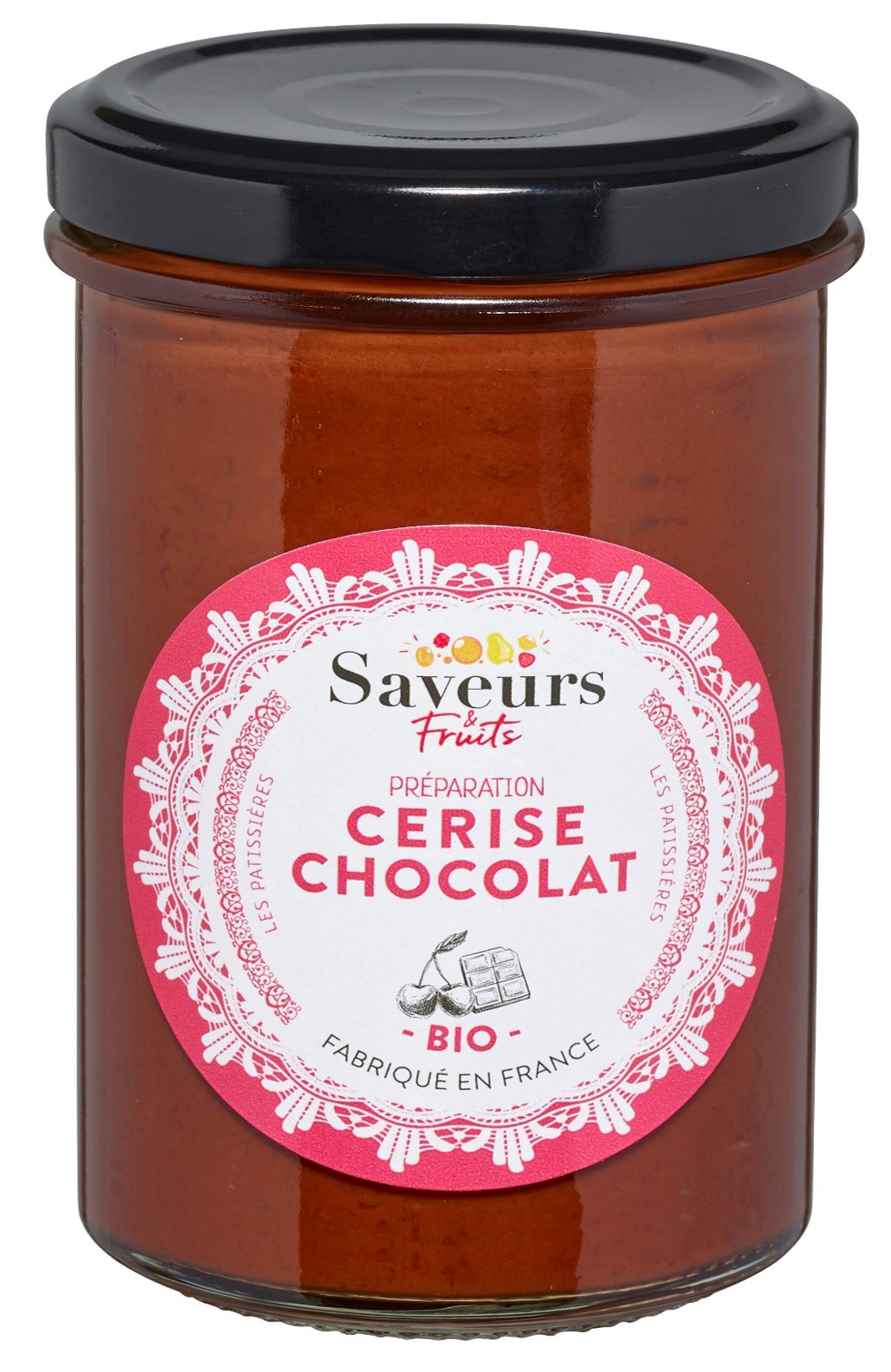 Cerise-Chocolat Noir - La Gamme Patissière