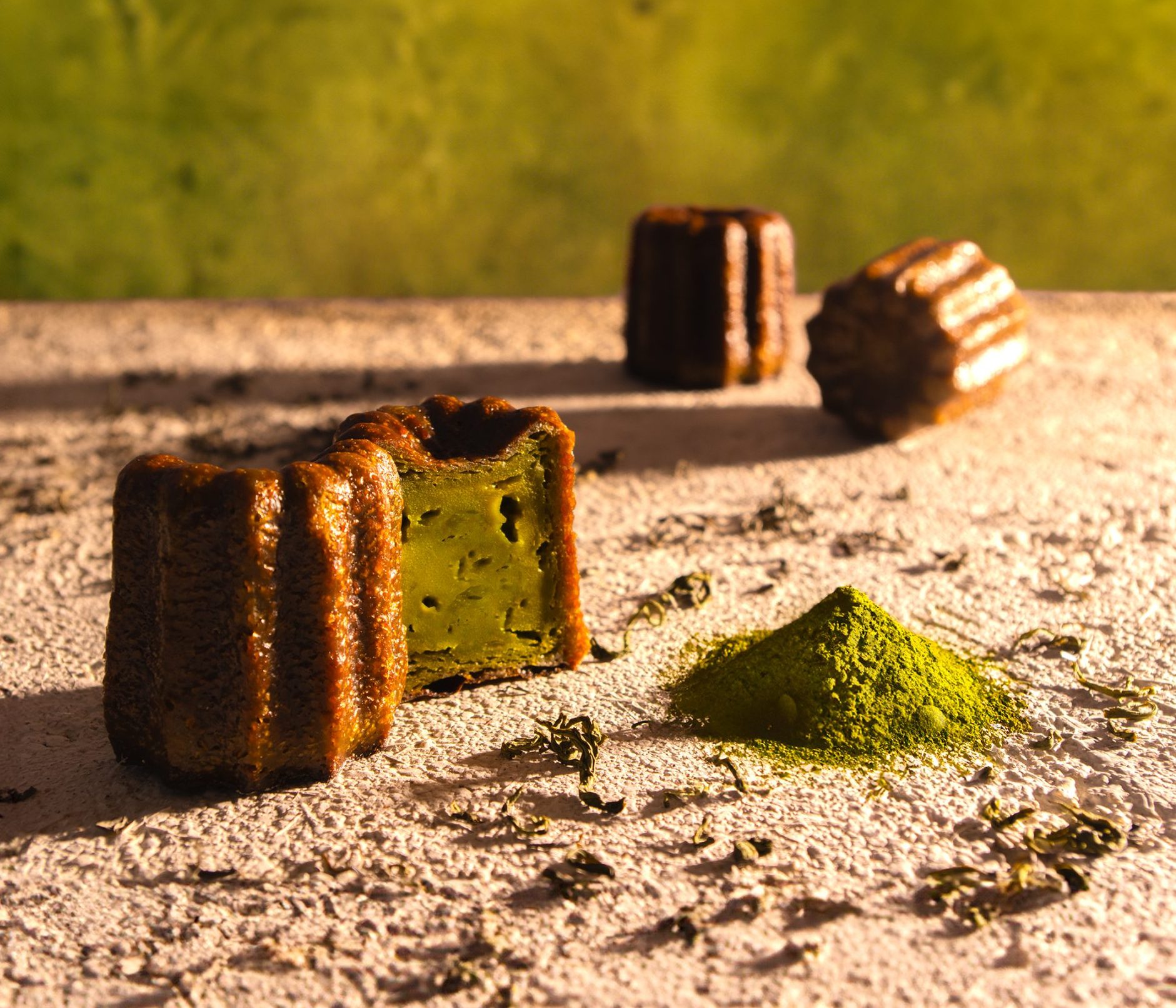 Canelé au Matcha