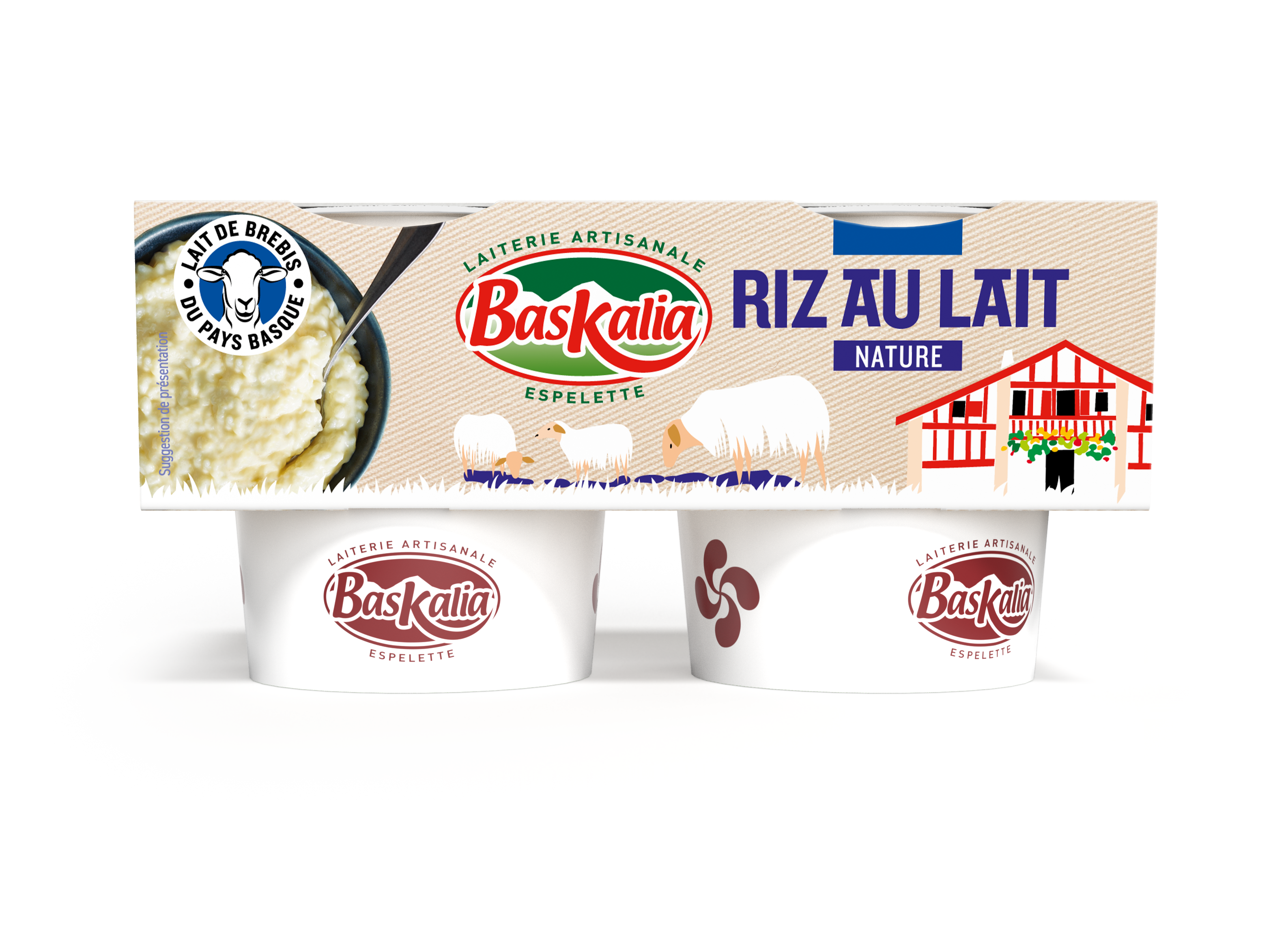 Riz au lait de brebis