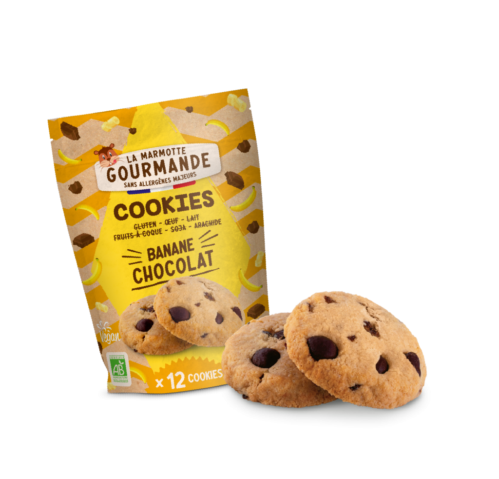 Allergen-free banana chocolate chip cookies