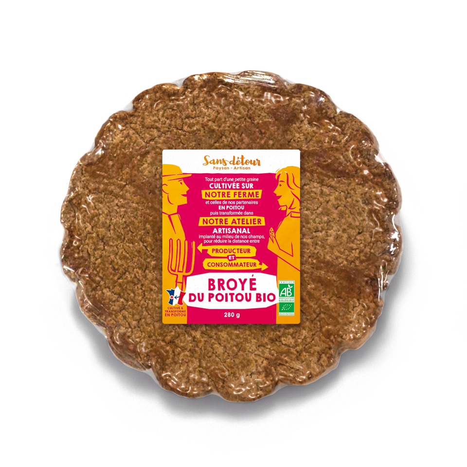 Broyé du Poitou cake with buckwheat 280 g