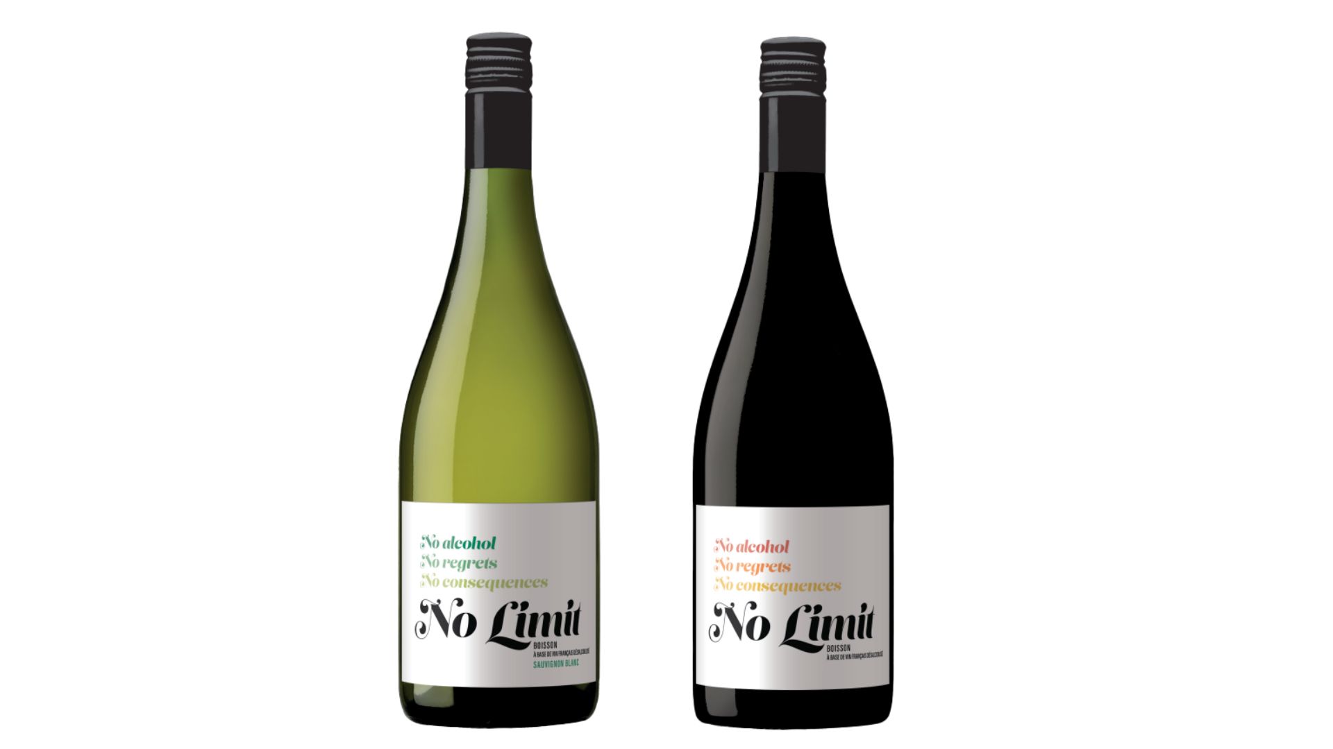  NO LIMIT - Still white wine without alcohol / Still red wine without alcohol 