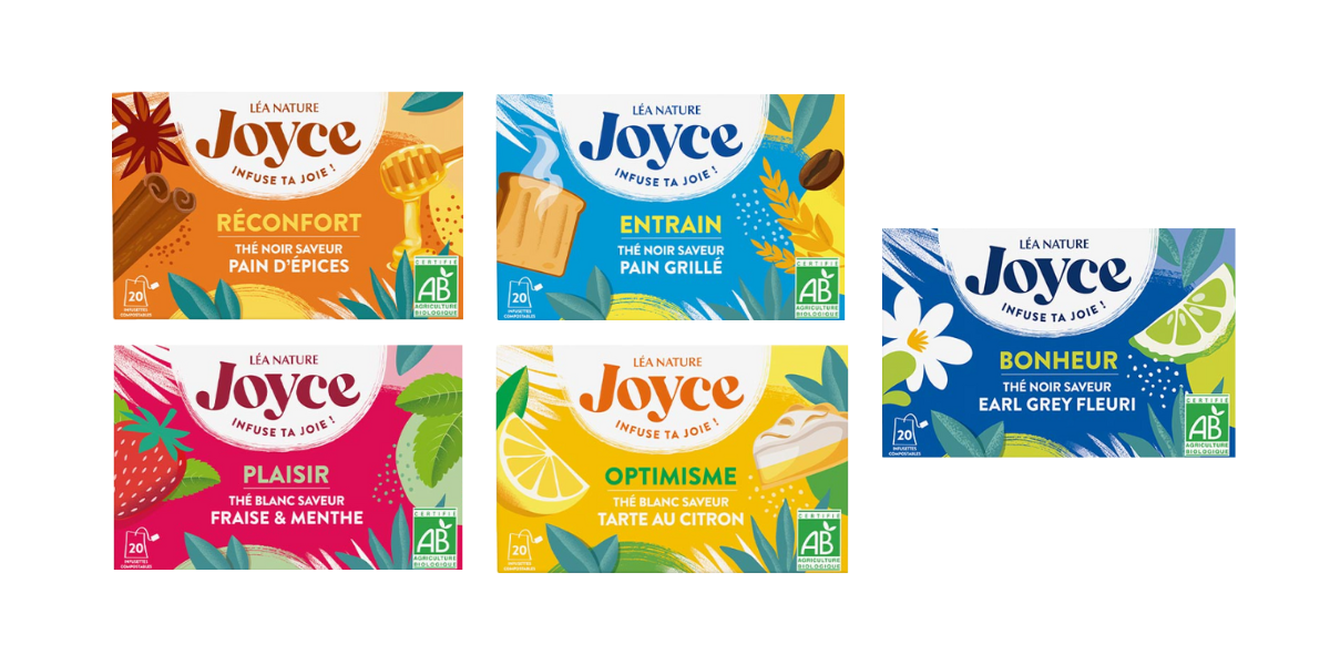 Joyce - range of organic teas