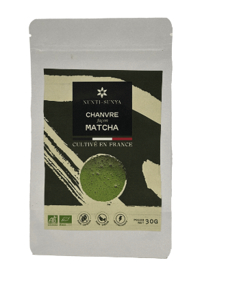 Chanvre façon matcha